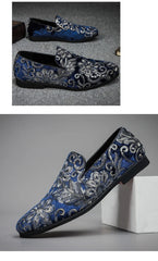 Vintage Men's Mocassins Loafers Shoes