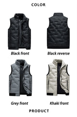 Waistcoat cotton sleeveless vest