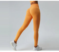 High Waist Cross Yoga Pants for Women