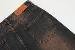 Baggy Pants Mens Y2k Jeans Cotton Casual Denim Trousers