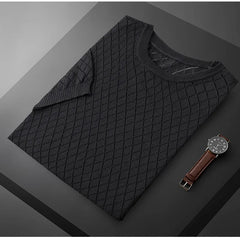 Men Knitwear 100% Cotton Sweater Pullover O-Neck