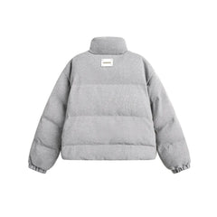 American Vintage Stand Collar Cotton-padded Coat