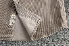 American Khaki Washed Long Sleeve Cotton Shirt