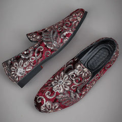 Vintage Men's Mocassins Loafers Shoes
