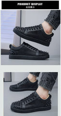 Leather Sneakers Shoes