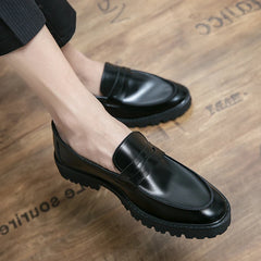 Handmade Soft Leather  Loafers Shoes Shoes Breathable