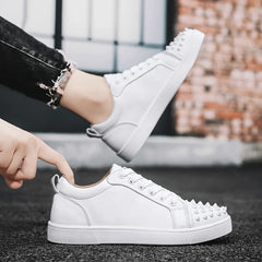 Sneakers Leather Skateboard Shoe
