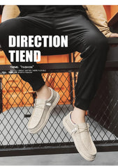 Leisure Sneakers Breathable Lightweight Outdoor Canvas Shoes