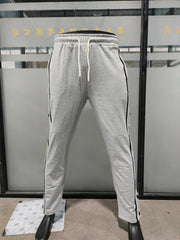 Coss-border leisure sports breasted loose straight drum draw rope large pant
