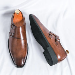 Derby Leather Shoes Career Shoes Plus Size 38-46