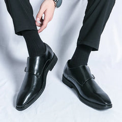 Derby Leather Shoes Career Shoes Plus Size 38-46