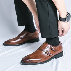 Derby Leather Shoes Career Shoes Plus Size 38-46