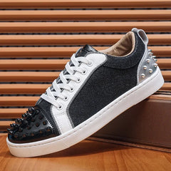 Leather Sneakers Shoes