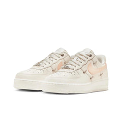 Nike Air Force 1 Low"Carabiner Swoosh"White Red Casual Retro Sneakers