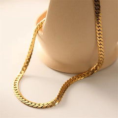 Waterproof Stainless Steel Metal Chain Necklace Bracelet