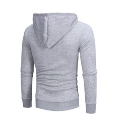 Tracksuit Clothing Casual Zipper Hooded Sweatshirt+Black Jogging Pants 2 Piece Set