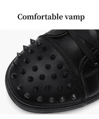 Sneakers Leather Skateboard Shoe