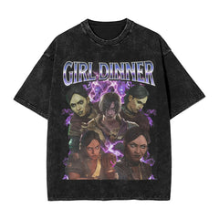 Arcane Jinx  Shirt Printed Washed Vintage  Novelty T-Shirts