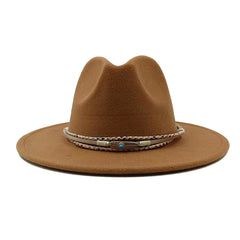 Wide Brimmed Jazz Hat Sombrero Hombre