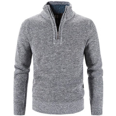 Sweater Jacket  Cold Coat Fleece Zipper Cardigan