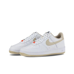 Nike Air Force 1 Low"Carabiner Swoosh"White Red Casual Retro Sneakers