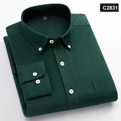 Classic fit fashion 100%Cotton long-sleeve shirt