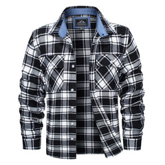 Plaid Flannel Shirts Long Sleeves Casual Cotton Shirt