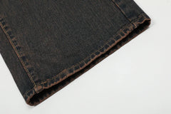 Baggy Pants Mens Y2k Jeans Cotton Casual Denim Trousers