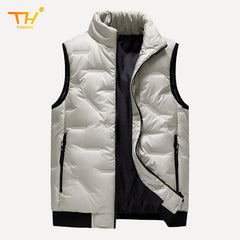 Waistcoat cotton sleeveless vest