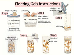 100Pcs DIY Floating Pearl Vase Filler, Decor for Desk Decoration, Party, Gift for Friend
