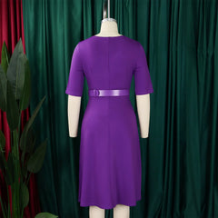 Robe à manches élégante