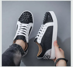 Leather Sneakers Shoes