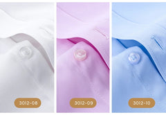 Classic Long Sleeve Solid/striped Shirts Shirt