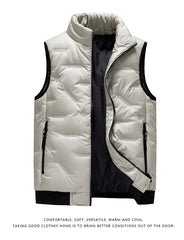 Waistcoat cotton sleeveless vest