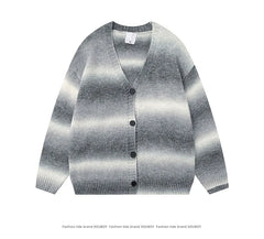 Cardigan V-neck Single Breasted