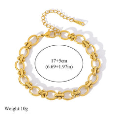 Waterproof Stainless Steel Metal Chain Necklace Bracelet