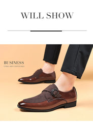Luxury  Men designer Business Oxford Shoes British Style