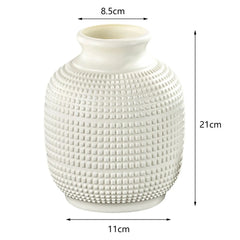 Flower Vase Table Centerpiece Elegant Tabletop Ornament, Decorative Table Vase for Coffee Table TV Cabinet, Home Decoration