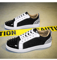 Sneakers Leather Skateboard Shoe