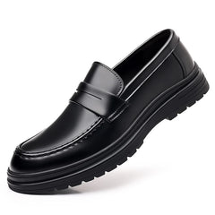 Leather Shoes Slip Shoes