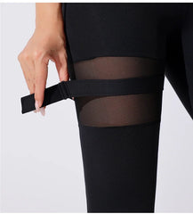 Butt Lift Mesh Pocket Cargo Running Leggings