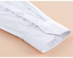 Classic Long Sleeve Solid/striped Shirts Shirt