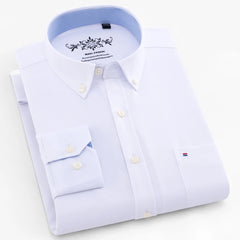 Stylish Cotton Blend Solid Shirt