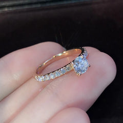 Luxury Style Glass Diamonds Gold-color