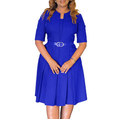 Robe à manches élégante