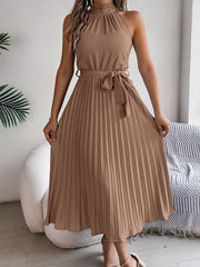 Robe plissée