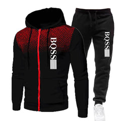 Sweatshirt Suit Hoodie and Pants Suit Two Piece Set