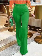 Women's Slim Bell-Bottoms Trousers