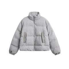 American Vintage Stand Collar Cotton-padded Coat