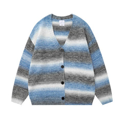 Cardigan V-neck Single Breasted